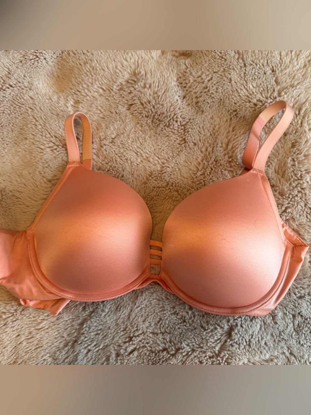 Soma Peach Stunning Push-up Plunge Bra